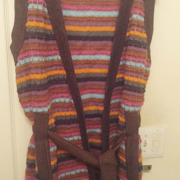 Missoni Striped V-Neck Sweater US 10/L - Picture 8 of 8